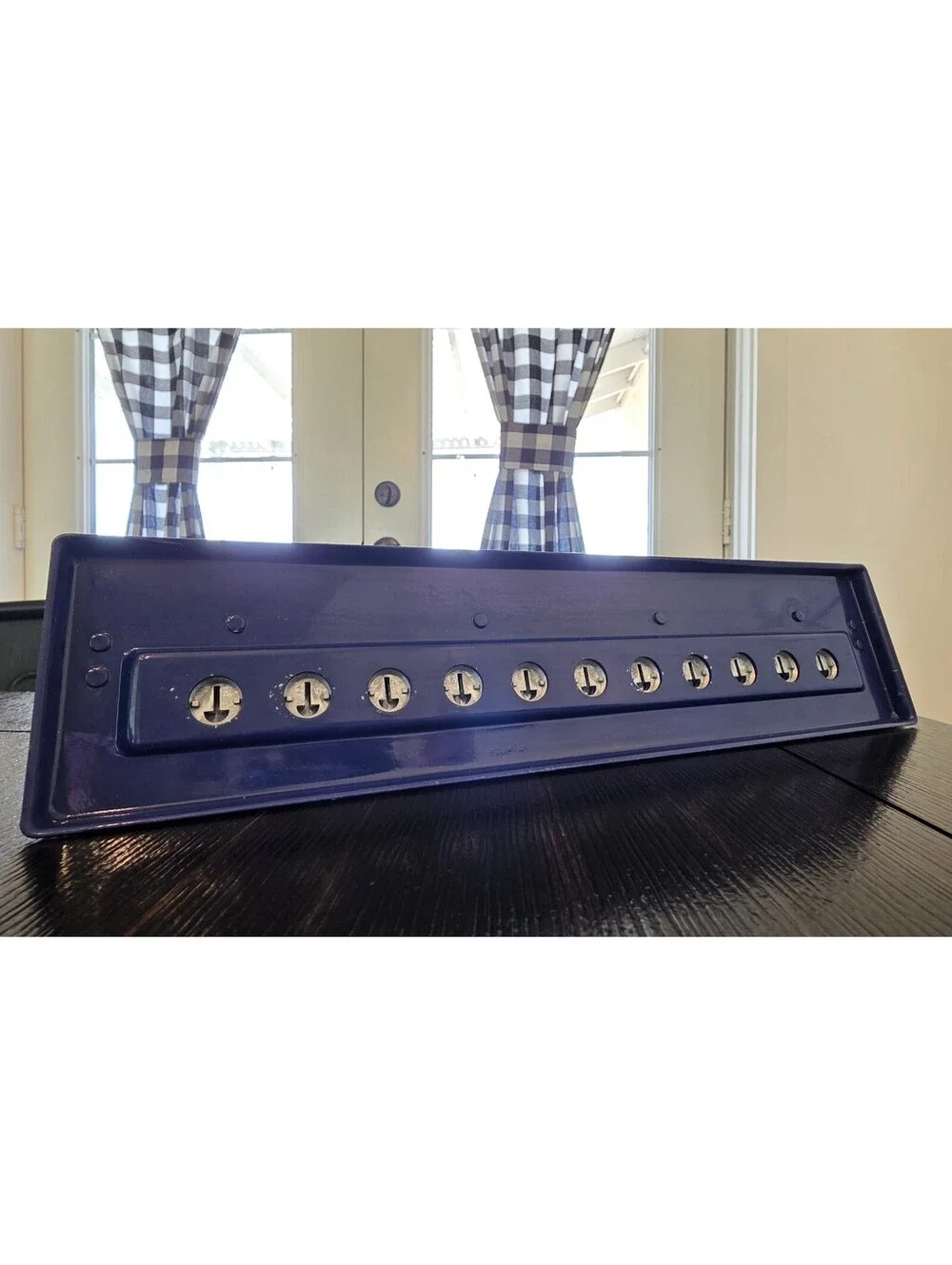 Happy Planner Big Punch Celestial Blue 11 Hole Mushroom Punch EUC